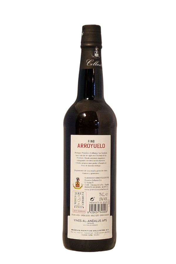 Bodegas Primitivo Collantes Arroyuelo Fino Sherry