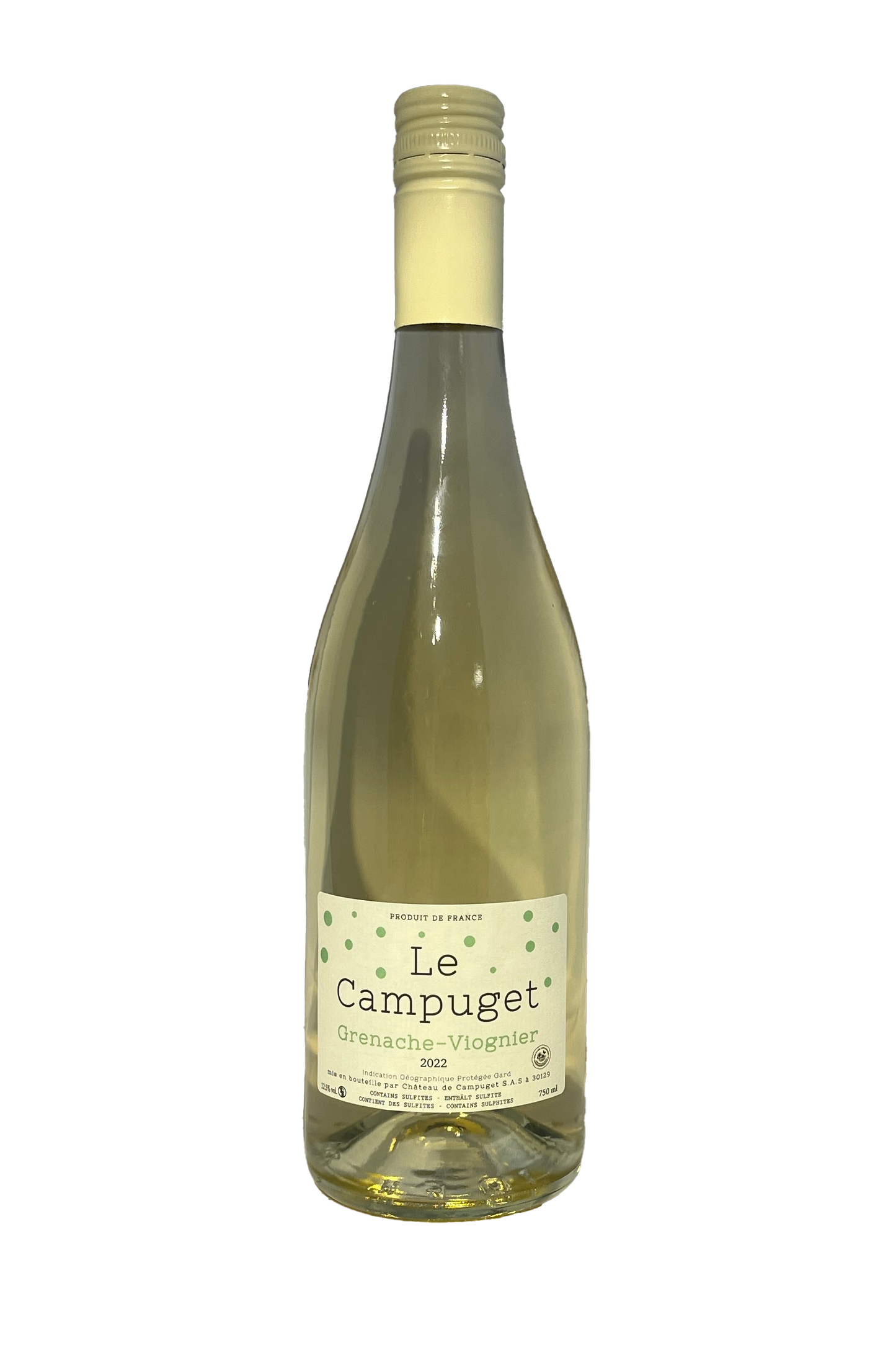 Le Campuget Blanc Gard IGP Grenache Viognier
