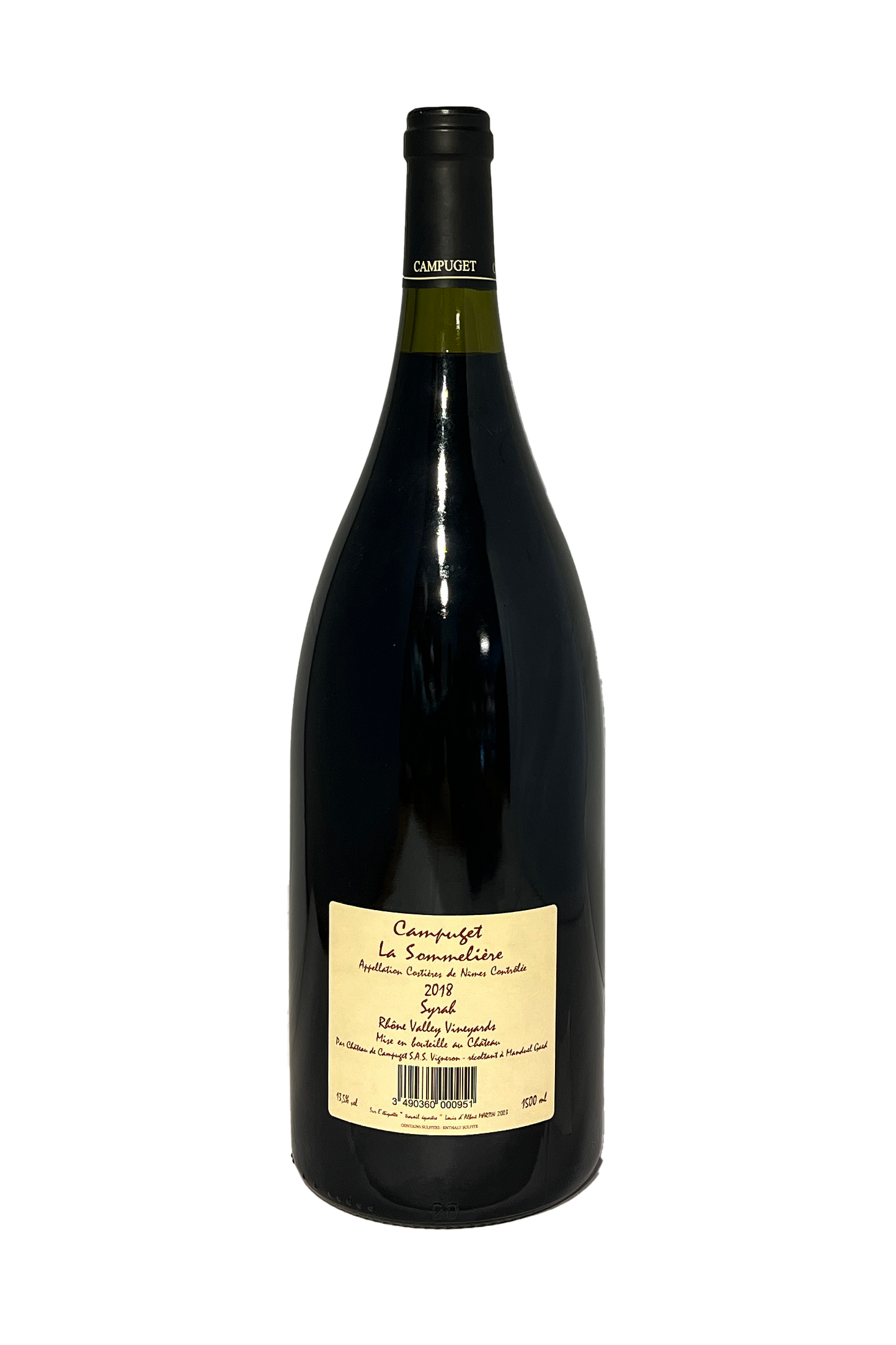 Campuget La Sommeliere Syrah 2018 Costieres de Nimes AOP MG