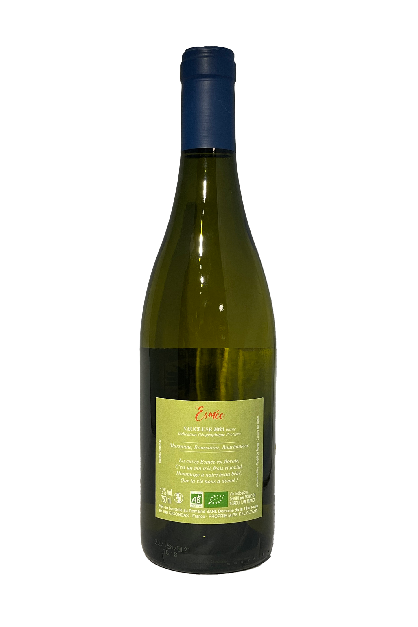 Domaine de la Tête Noire Esmée Vacqueyras Blanc 2023