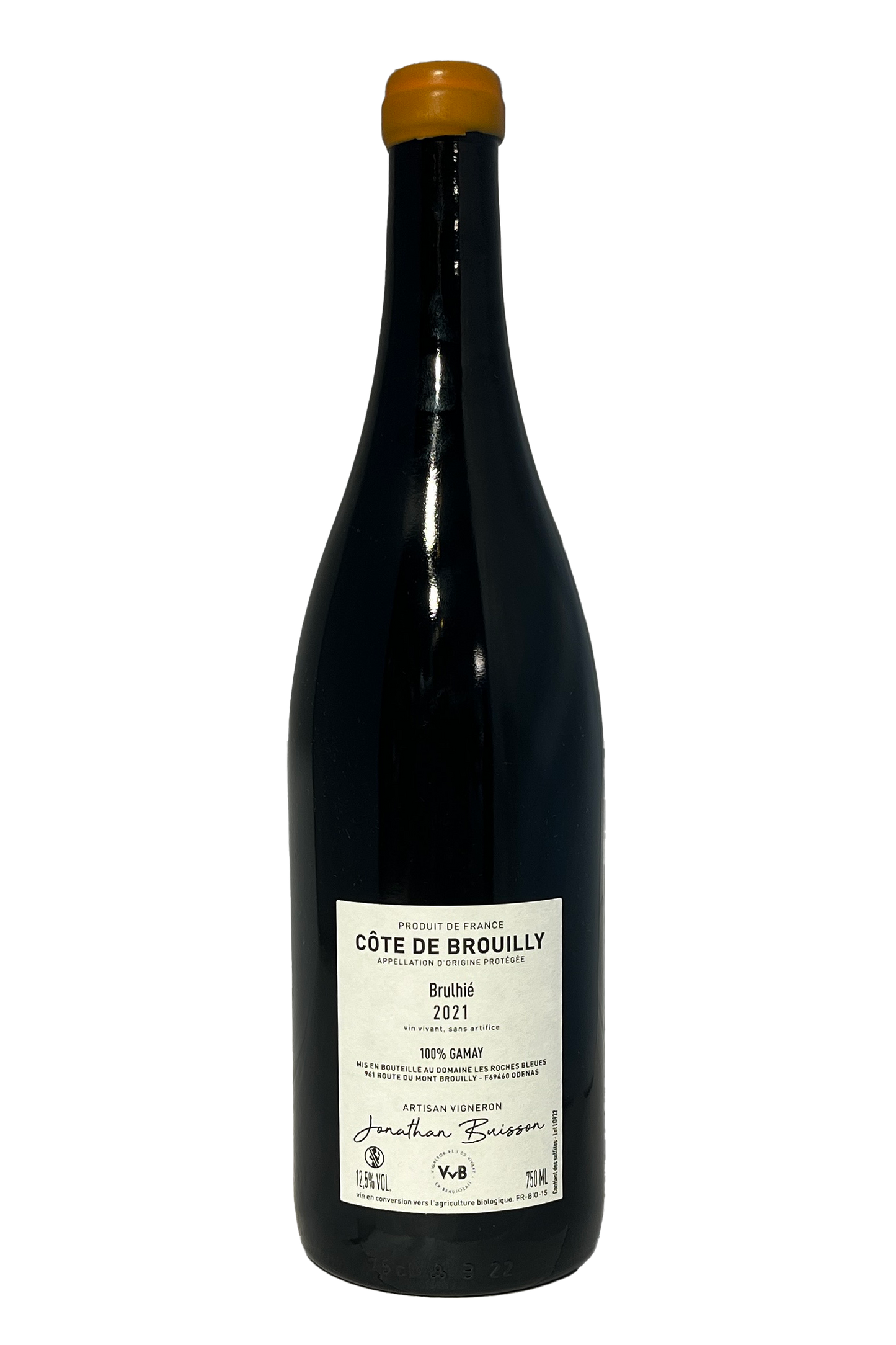 Domaine Les Roches Bleues Lieu dit Brulhié 2021