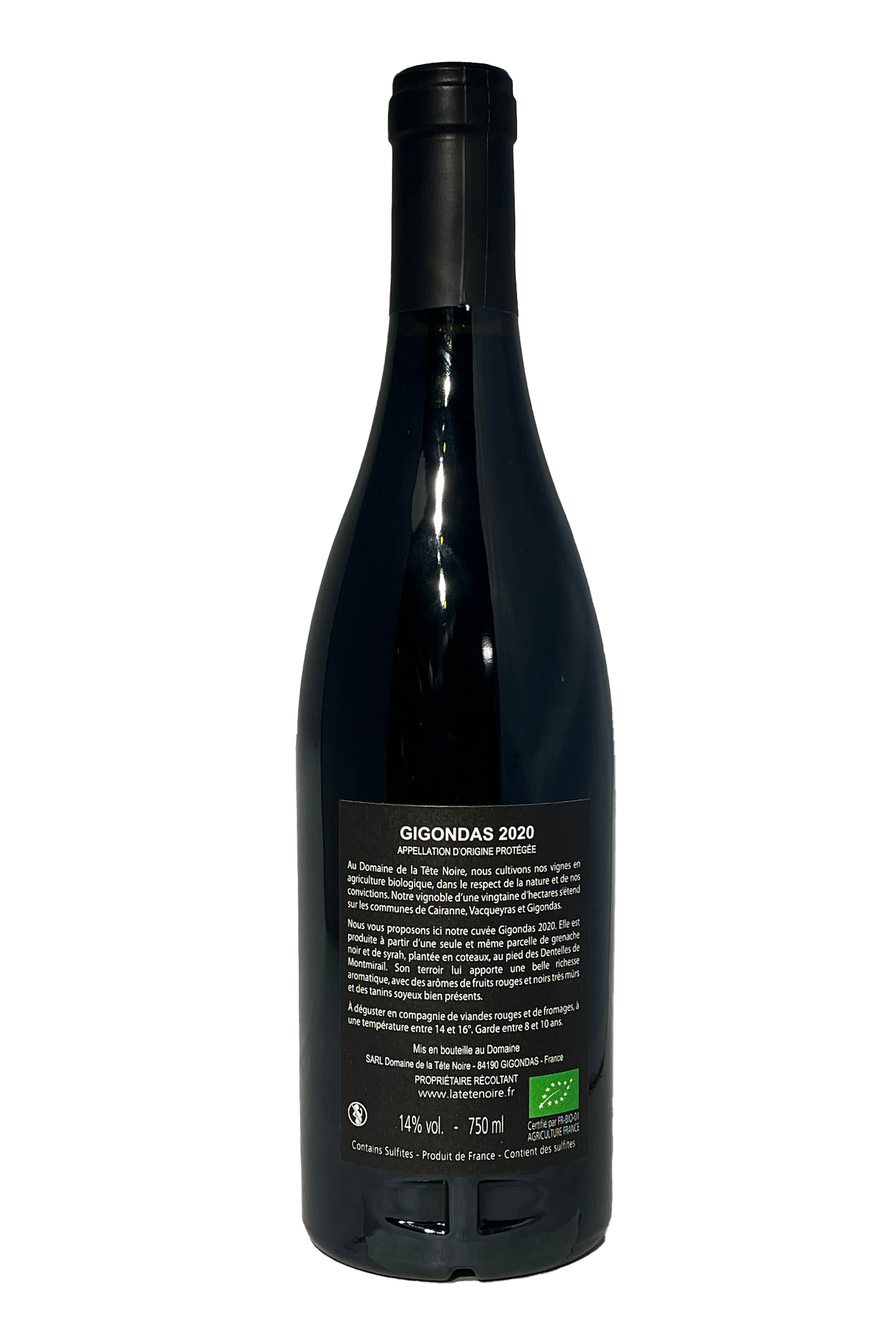 Domaine de la Tête Noire Gigondas AOP 2022