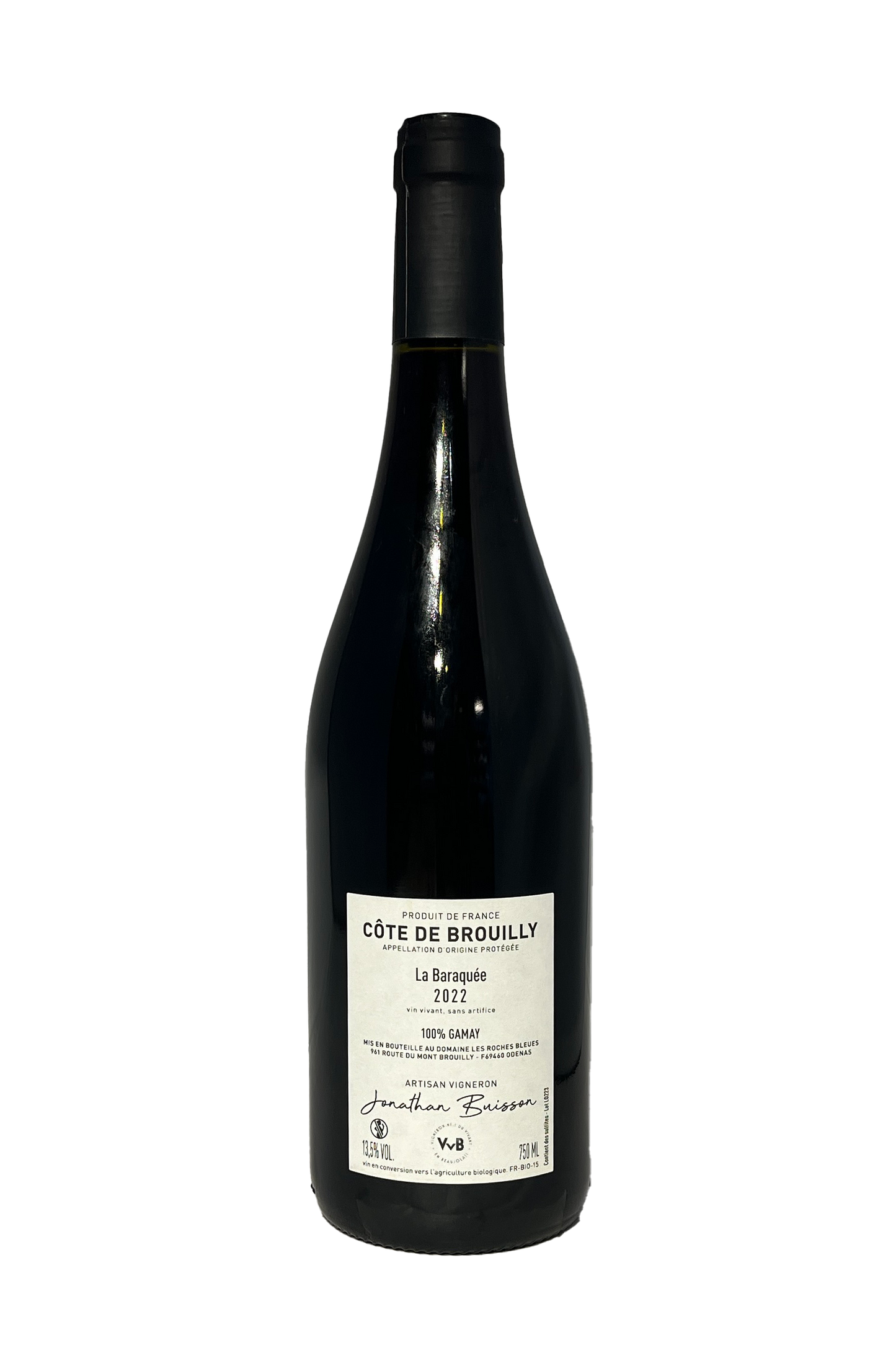 Domaine Les Roches Bleues Cote de Brouilly La Baraquée 2023