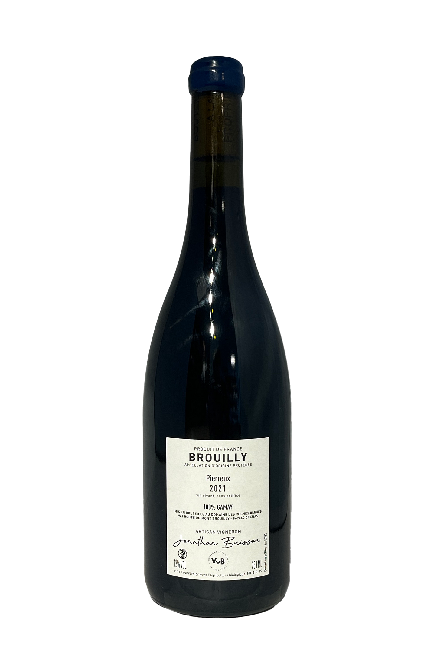 Domaine les Roches Bleues Lieu dit Pierreux 2023