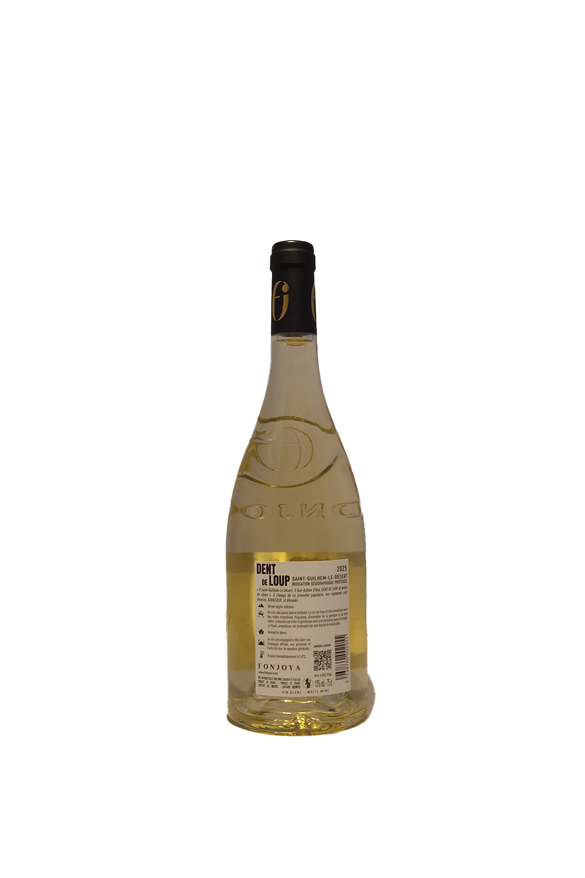 Fonjoya Dent de Loup Grenache Blanc IGP 2025