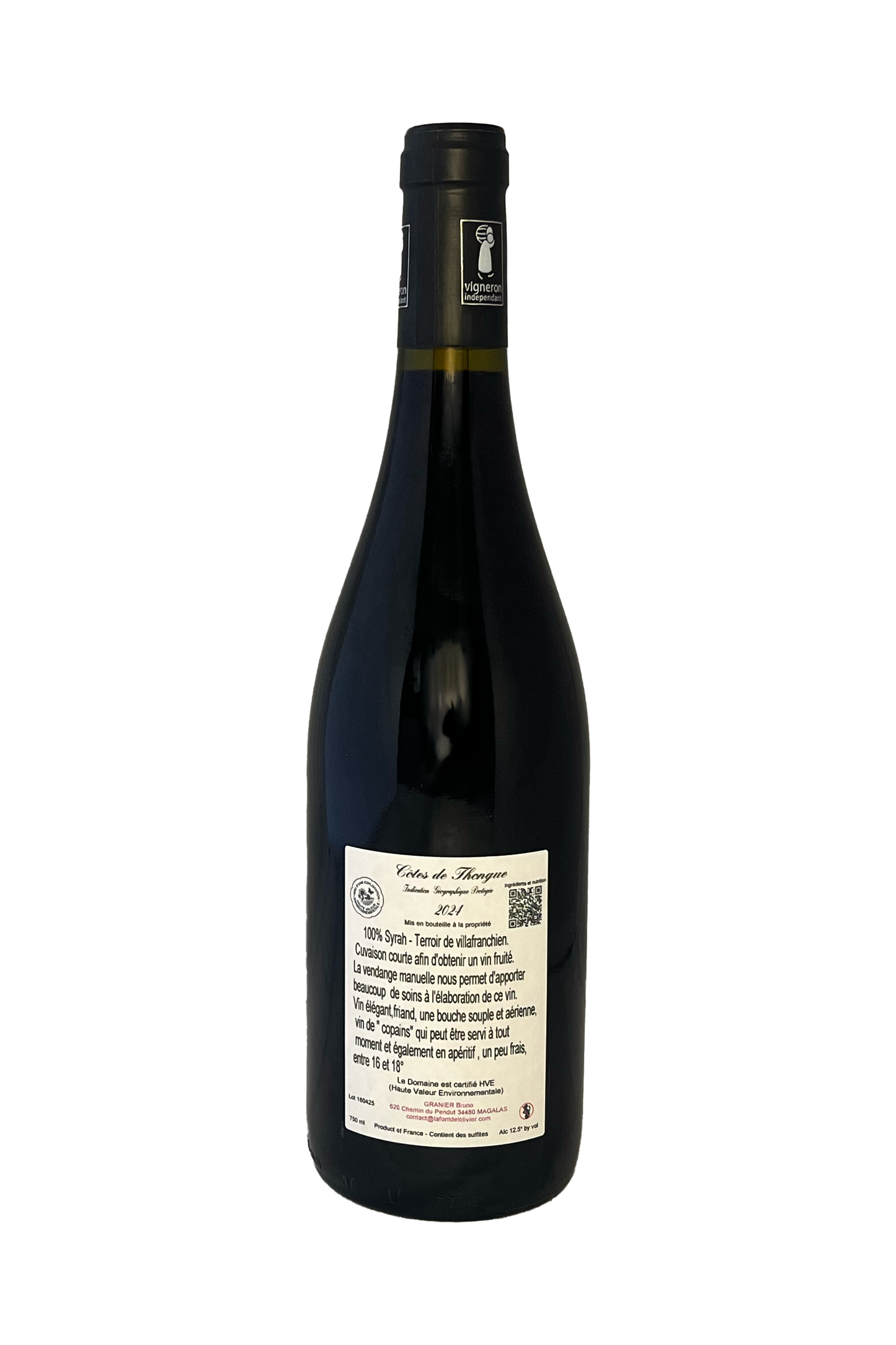 La Font de L'Olivier Syrah 2024