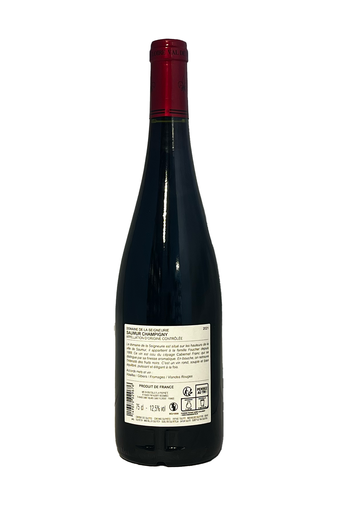 Domaine de la Seigneurie Saumur Champigny AOP 2021