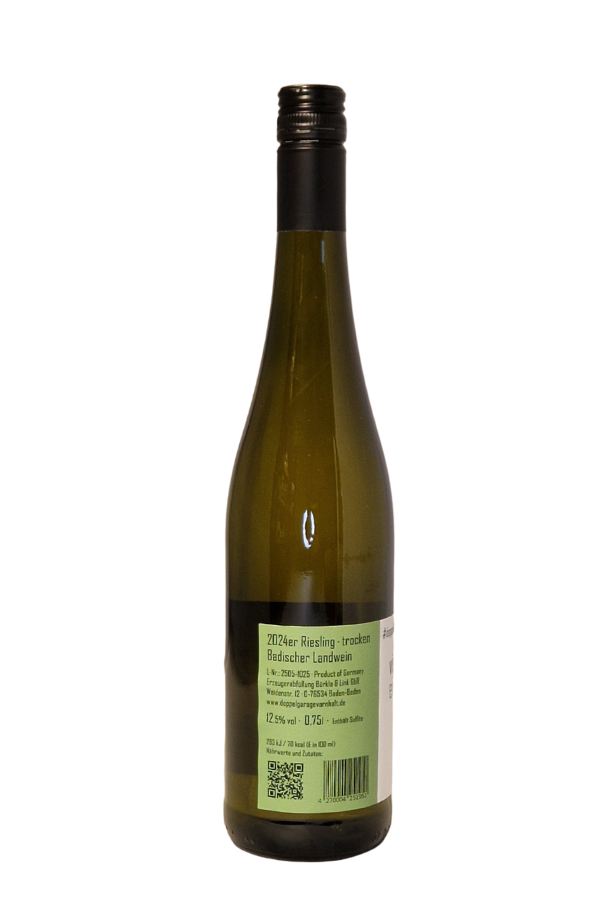Doppelgarage Varnhalt 4.6.51 Riesling trocken 2024