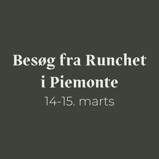 Besøg fra Runchet i Piemonte