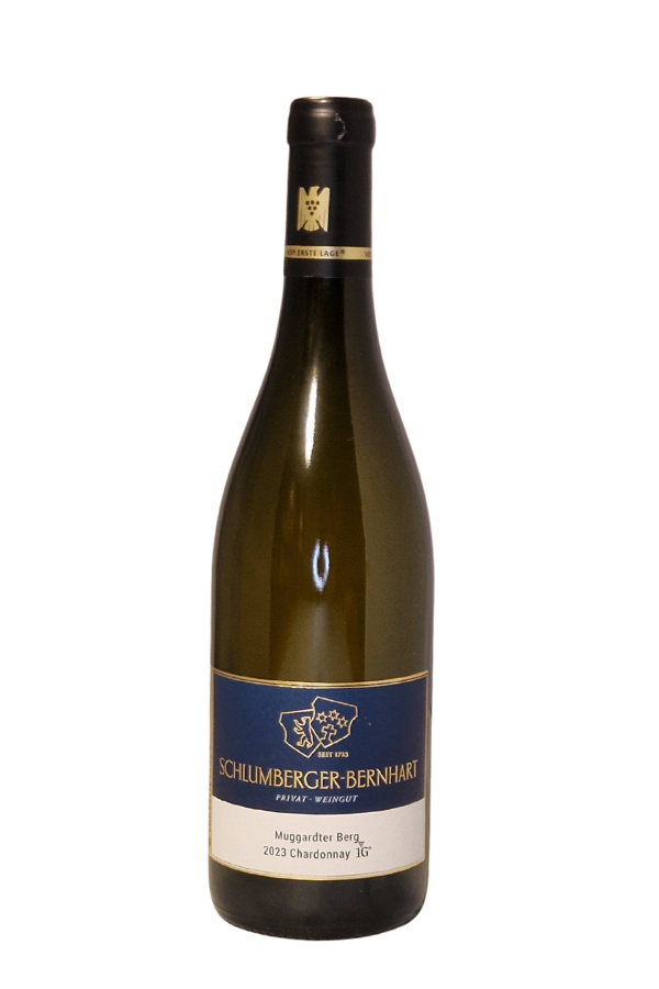 Schlumberger-Bernhart Muggardter Berg Chardonnay 1G 2023 vinflaske