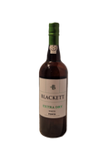 Blackett Extra Dry White Port flaske med frontetiket