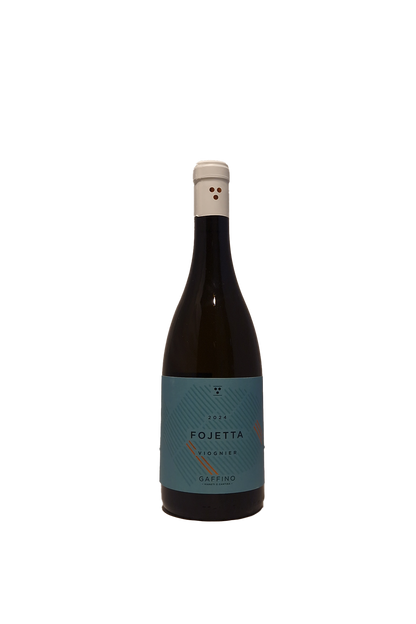 Cantina Gaffino Fojetta IGP Viognier 2024 flaske, forfra