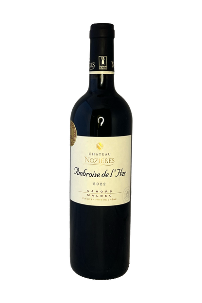 Chateau Noziéres Ambroise de L'Her Malbec Cahors AOP 2022