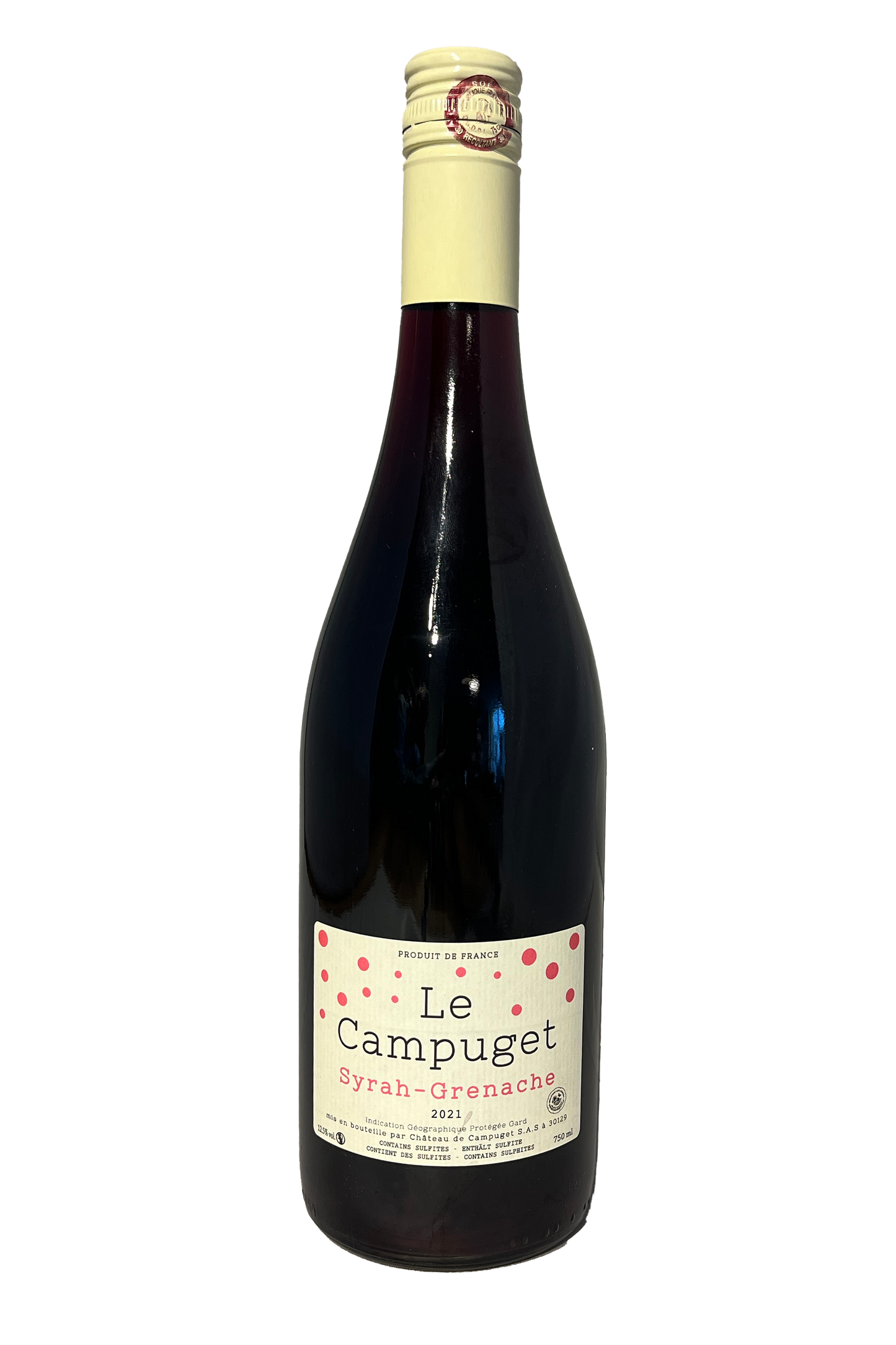 Le Campuget Rouge Gard IGP Syrah Grenache