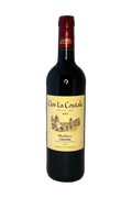 Clos la Coutale Cahors Malbec AOP 2022 Øko rødvin på hvid baggrund.