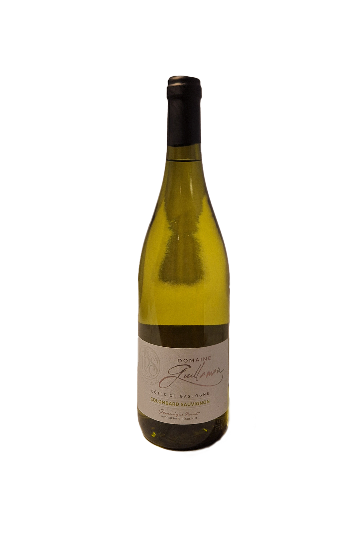 Domaine Guillaman Cotes de Gascogne Colombard Sauvignon 2025 hvidvin flaske front