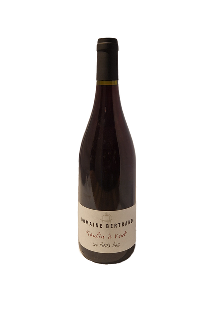 Domaine Bertrand Moulin a Vent Le Petit Bois 2024 vinflaske frontetiket