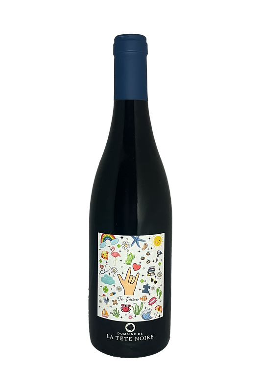 Domaine de la Tête Noire Je T'aime Cotes du Rhone Village 2021 Øko