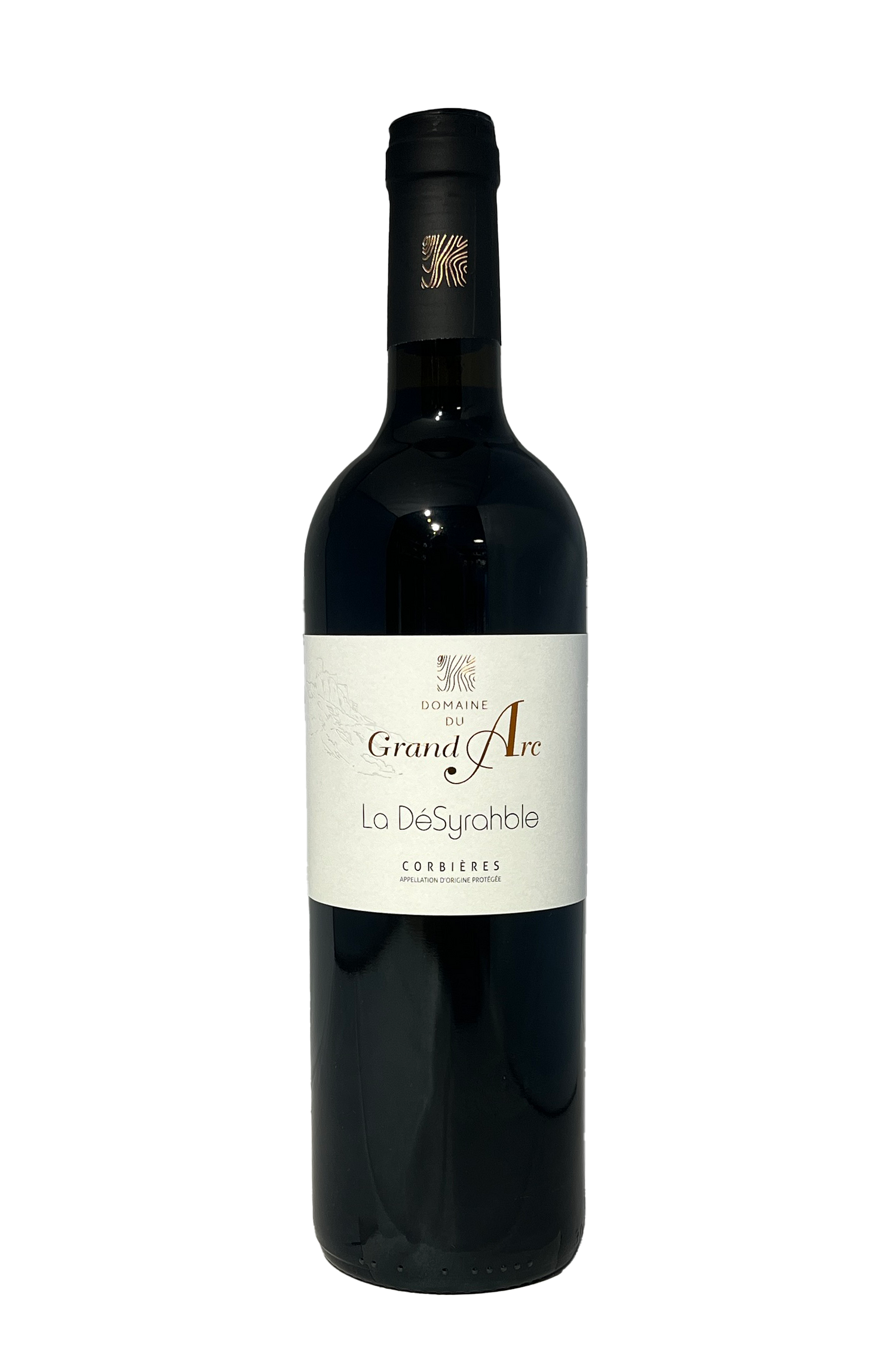 Domaine du Grand Arc La DeSyrahble AOP Corbières 2020 rødvin etiket