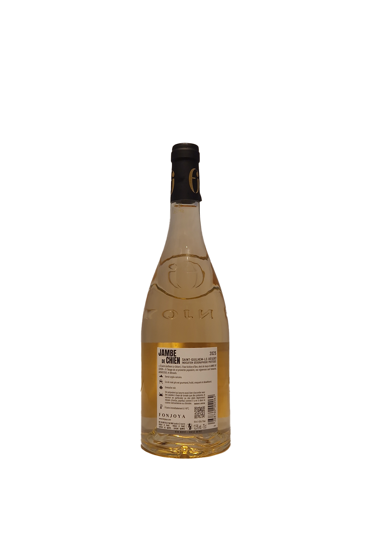 Fonjoya Jambe de Chien Grenache Gris IGP 2025