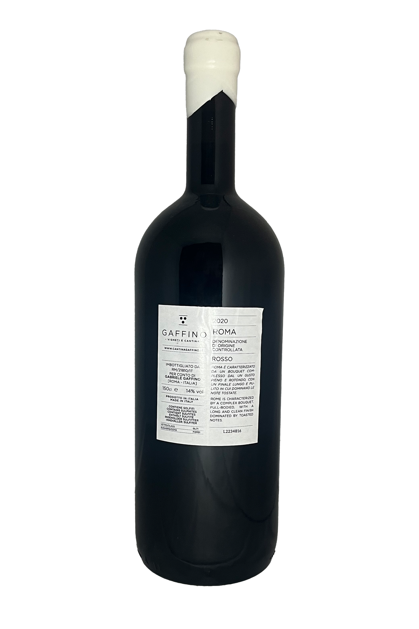 Cantina Gaffino Roma DOC 2020 Magnum