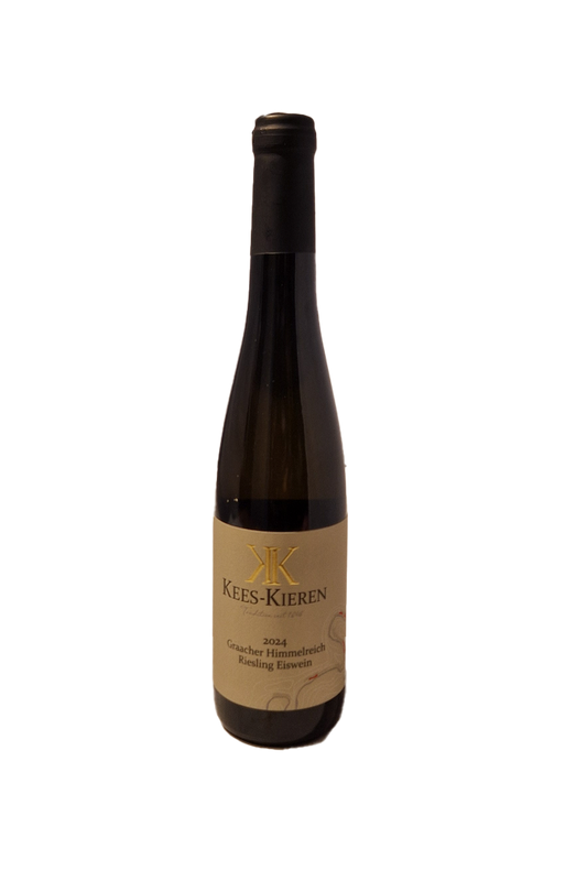 Kees-Kieren Graacher Himmelreich Riesling Eiswein 2024 frontetiket flaske