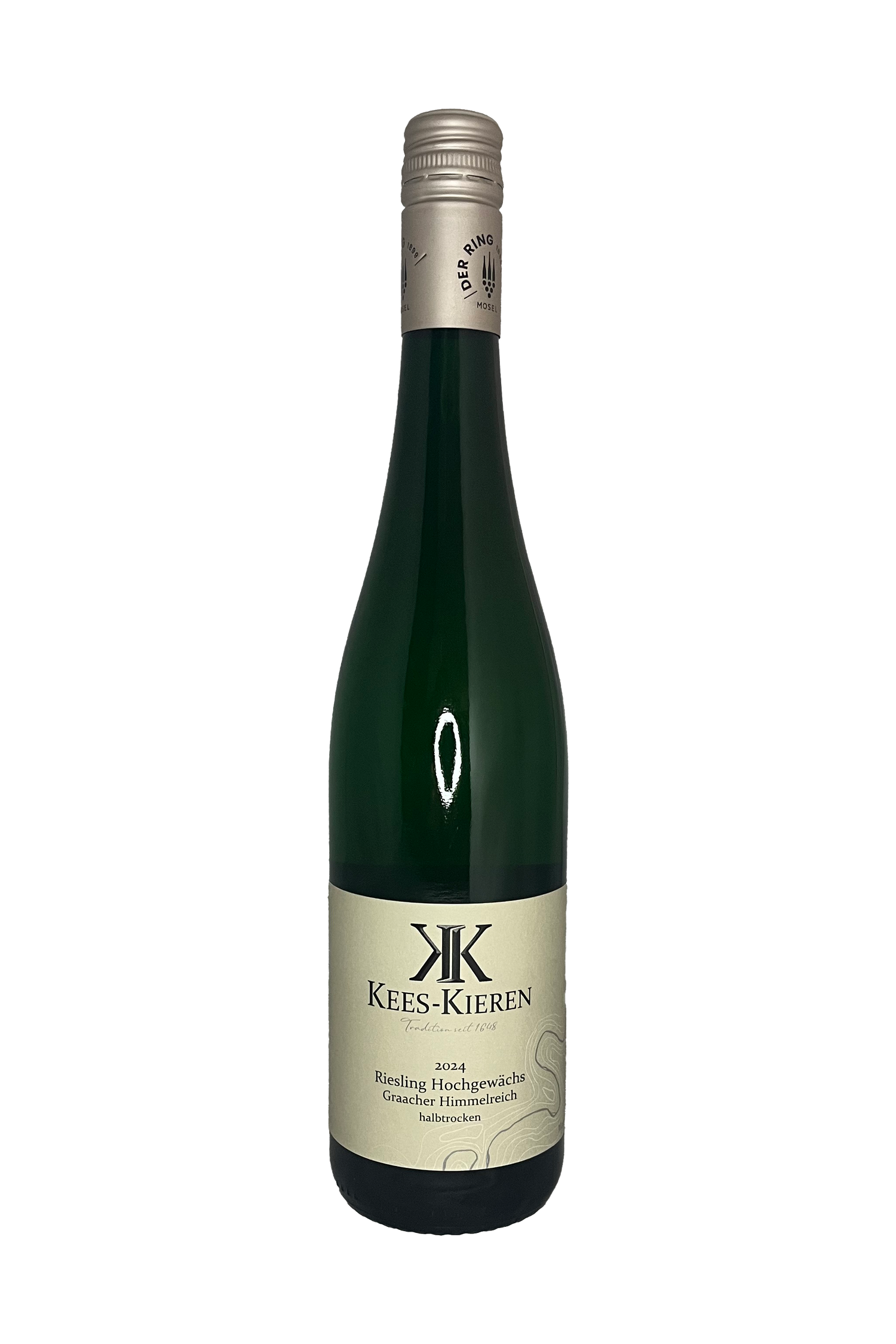 Kees-Kieren Riesling Halbtrocken Hochgewächs Graacher Himmelreich 2024 vinflaske