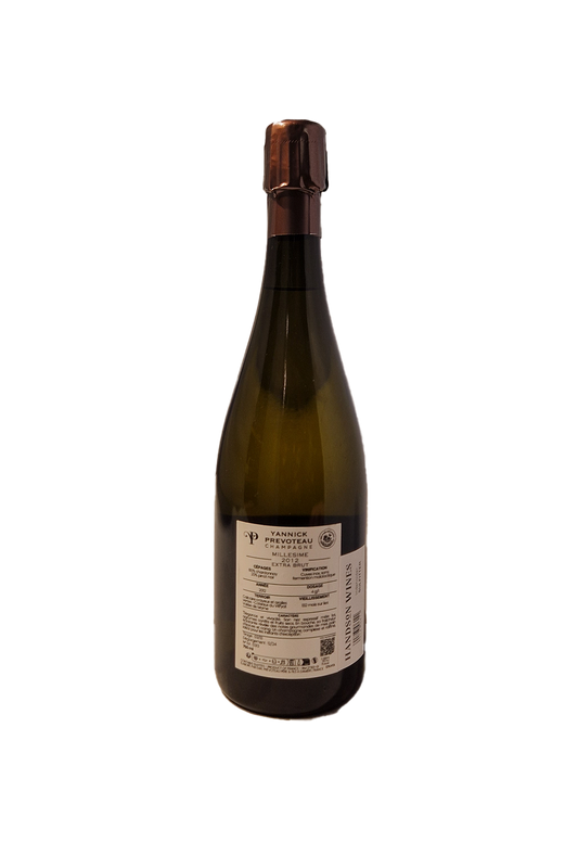 Yannick Prevoteau Millesime Vintage 2012 Champagne