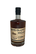 Sams Island Moonshine Corn Whiskey front etiket flaske