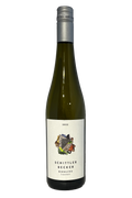 Weingut Schittler Becker Riesling Trocken 2022 vinflaske med et unikt etiketdesign