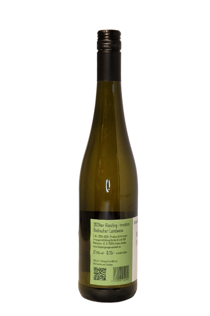 Doppelgarage Varnhalt 4.6.51 Riesling trocken 2024