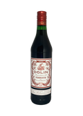 Dolin Vermouth Rouge flaske med rød etiket og top.