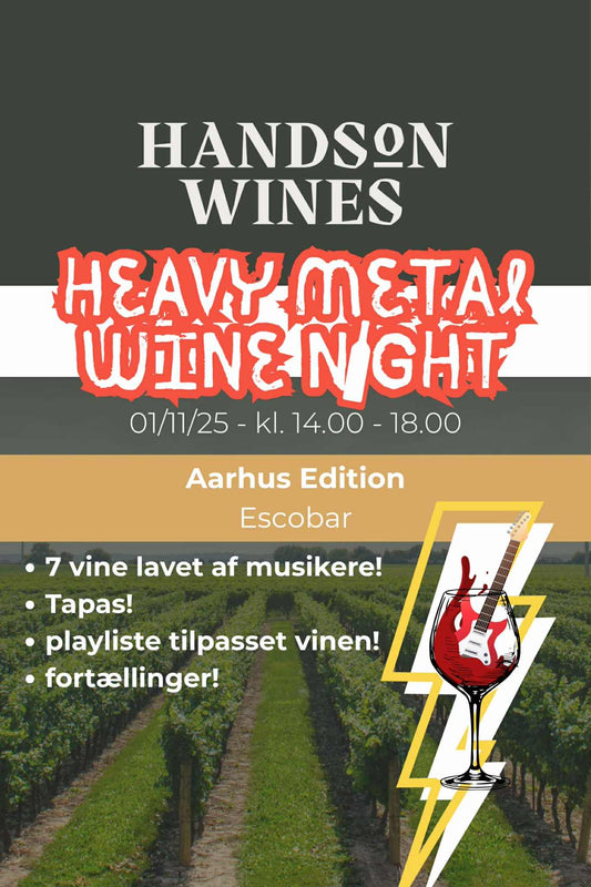 Heavy Metal Wine Night Vol 2 Aarhus Edition på Escobar 14.00-17.00 1/11 - 2025