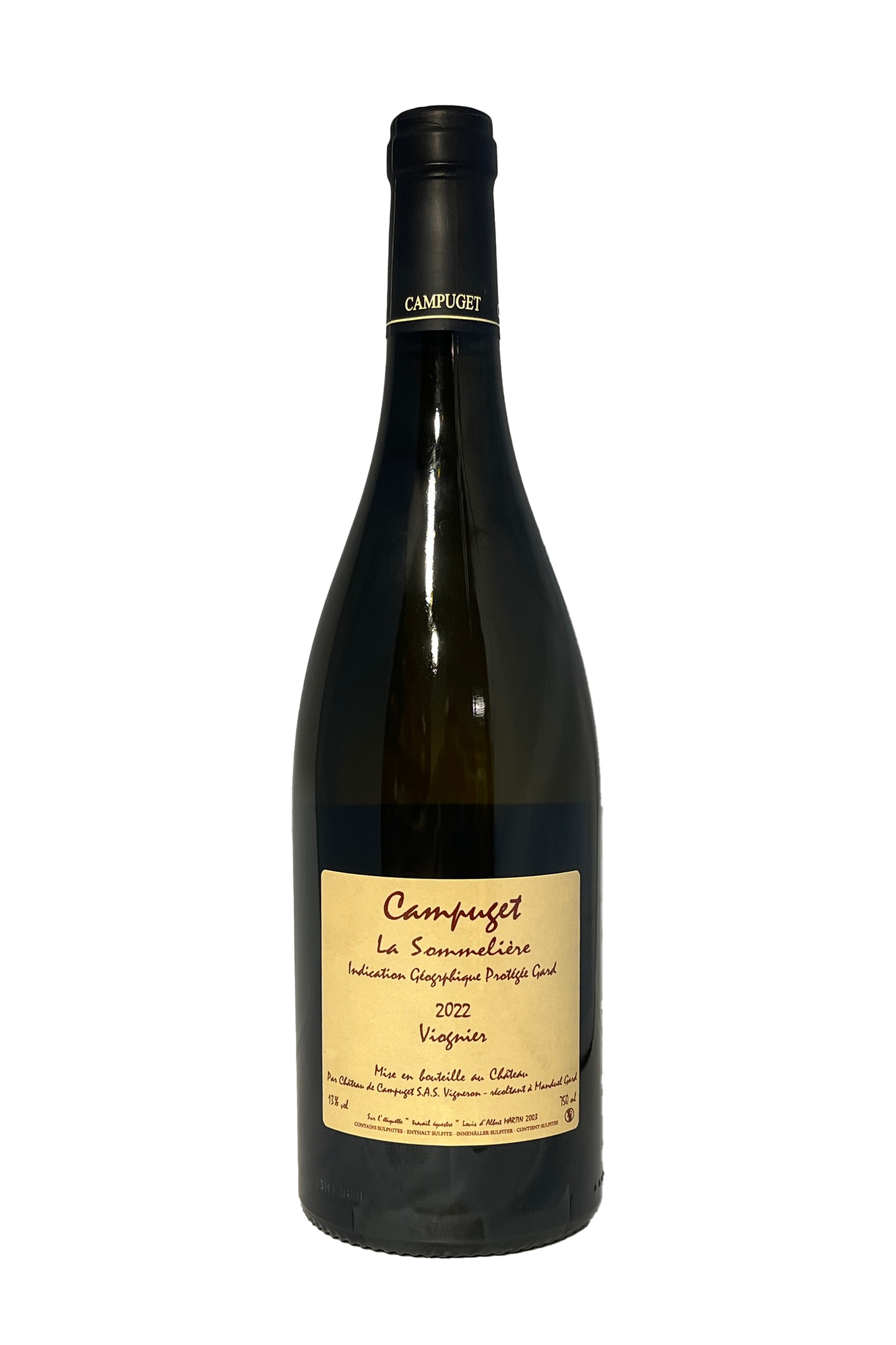 Campuget La Sommeliere Syrah 2019 Costieres de Nimes AOP