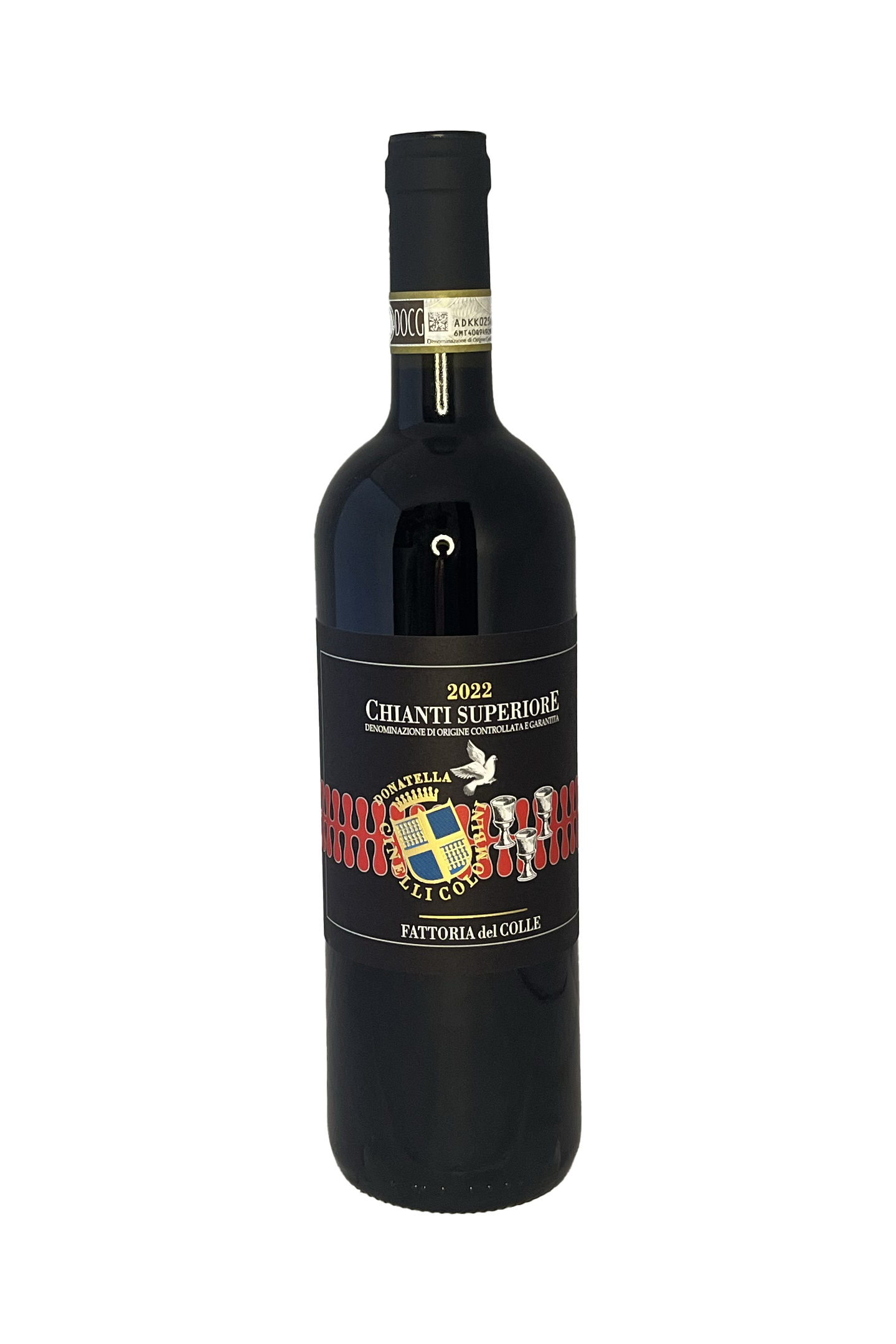 Colombini Fattoria del Colle Chianti Superiore DOCG 2022 Økologisk vinflaskekrop