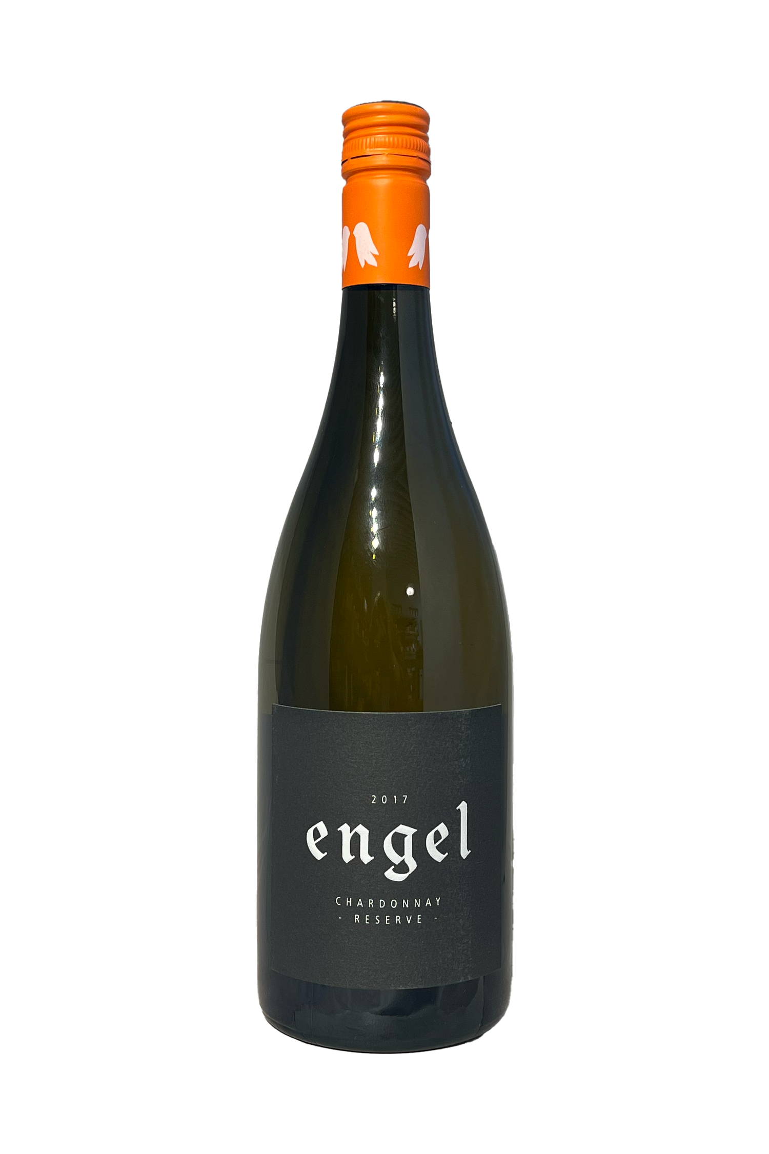 Weingut Engel Chardonnay Reserve vin i flaske med orange top